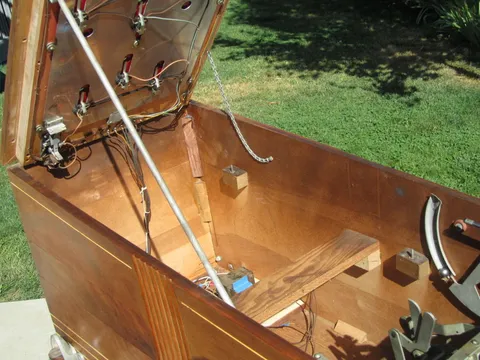 Inside Cabinet - Drain Board Removed*