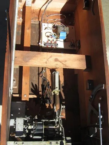 Inside Cabinet - Drain Board Removed*