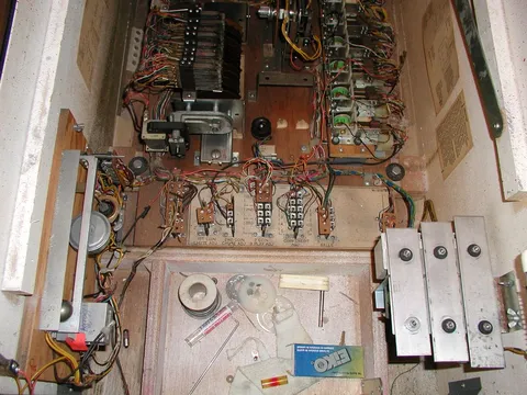 Early Production - Inside Cabinet*