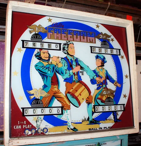 Later Production Backglass