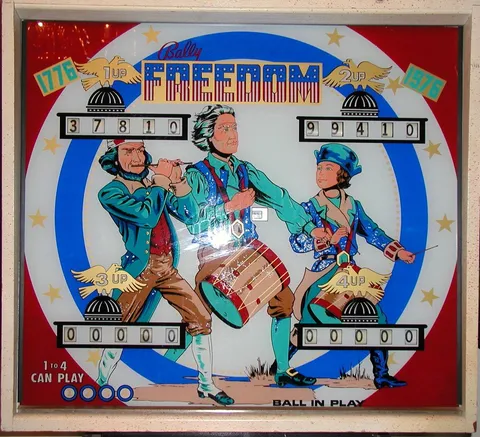 Early Production Backglass*