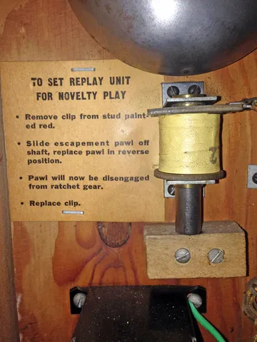 Inside Backbox - Operator Adjustment