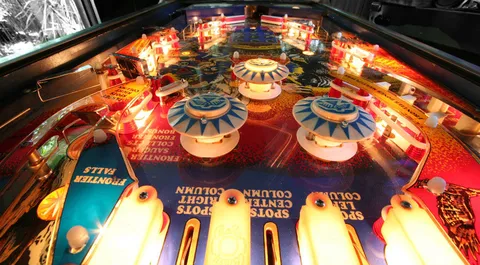 Illuminated Playfield - Downfield View