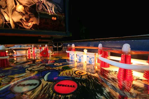 Illuminated Playfield - Ball View