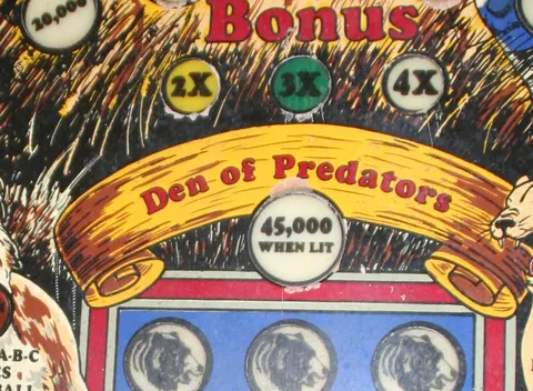 Early Production Playfield - Detail*