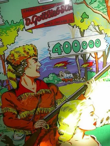 Backglass - Detail