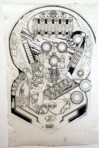 Black Line Drawing*