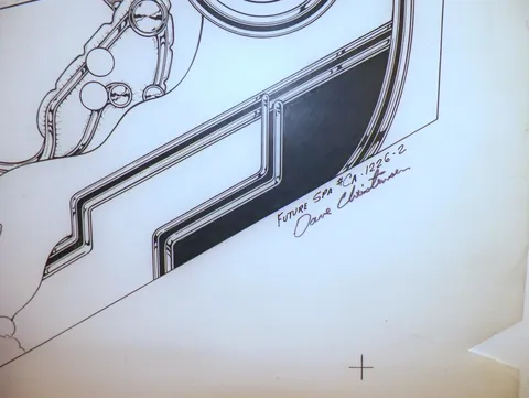 Black Line Drawing - Detail*