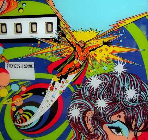 Backglass - Detail