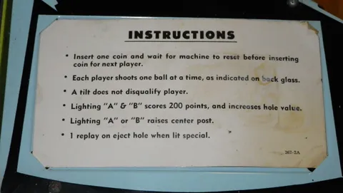 Instruction Card