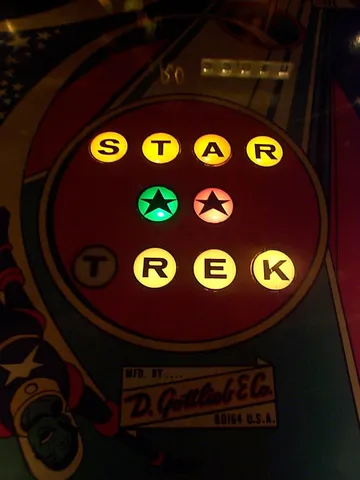 Lit Playfield Detail
