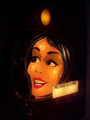 Lit Backglass Detail