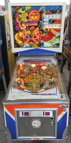 Sample Game - Cabinet - Front View*