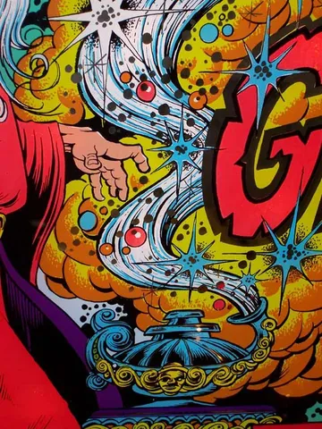 Backglass - Detail